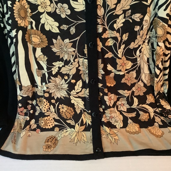 Averardo Bessi Cardigan Black Size 6 New - Picture 5 of 13